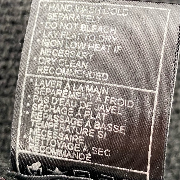 BB Dakota Cardigan Sweater S Black Red Aztec Wool Knit - Picture 5 of 12